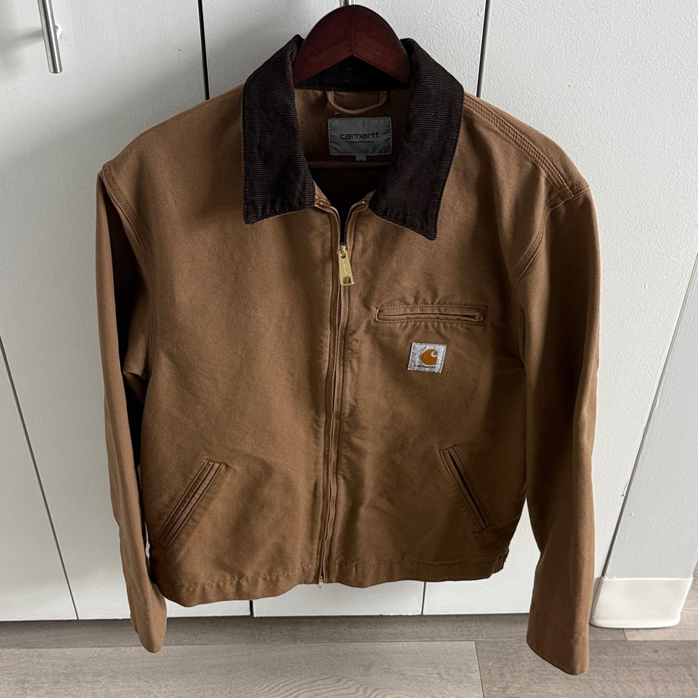 Carhartt WIP Tan Detroit Spring Jacket Like New Medium